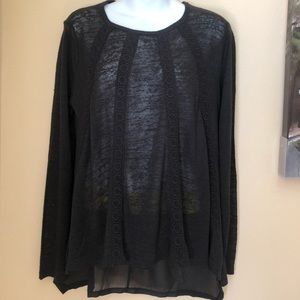 Francesca’s black long sleeve